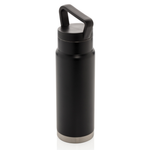Leakproof vacuum on-the-go bottle with handle