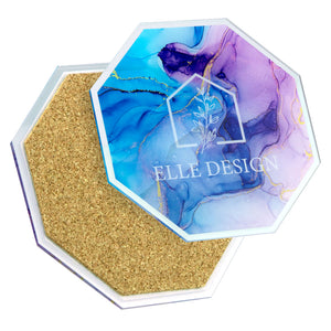 Recycled Acrylic Coasters Small