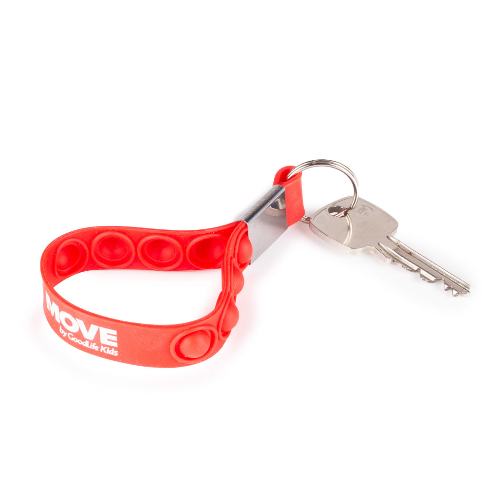 Pop It Wrist Strap Keychain