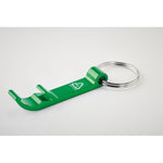 Branded Recycled aluminium key ring