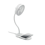 Branded Desktop charger fan with light