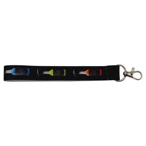 15mm Recycled PET Dye Sublimation Print Loop Keyring (UK Made)