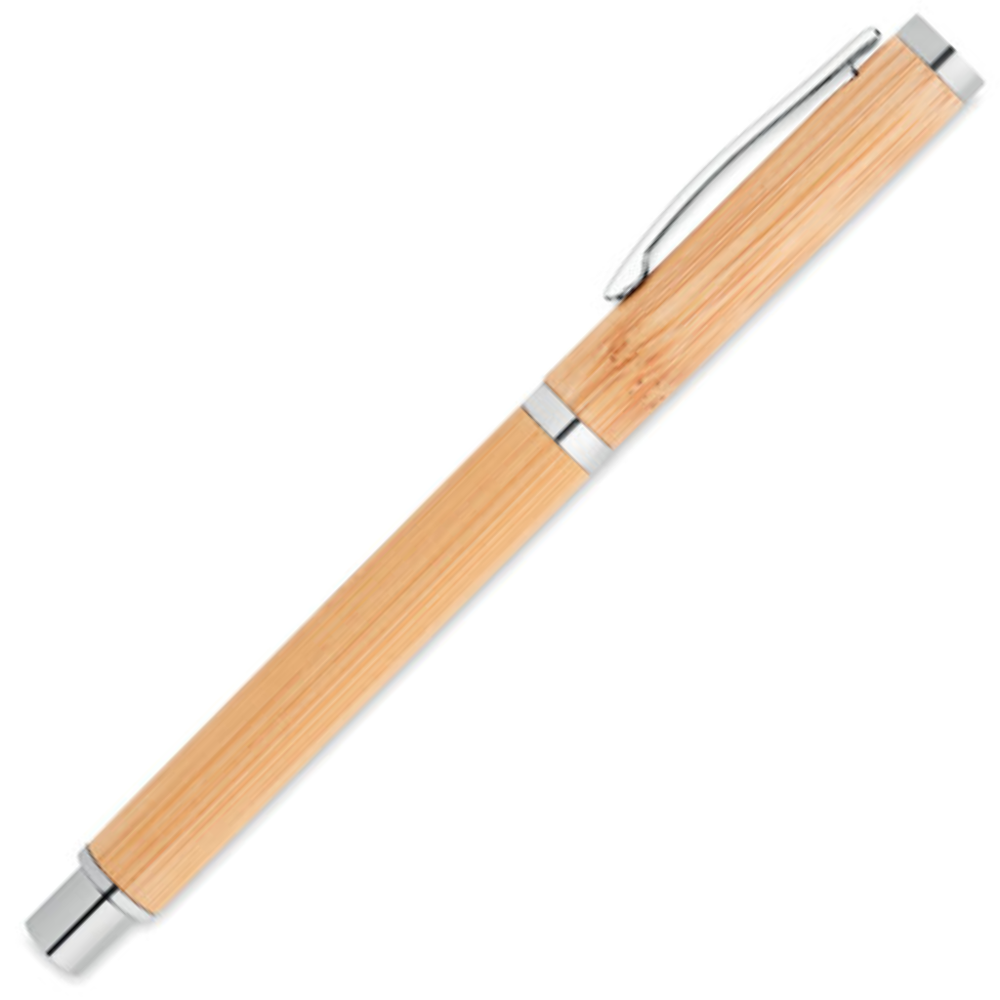 Branded Bamboo gel pen