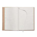 Branded A5 recycled page notebook with Recycled Cover