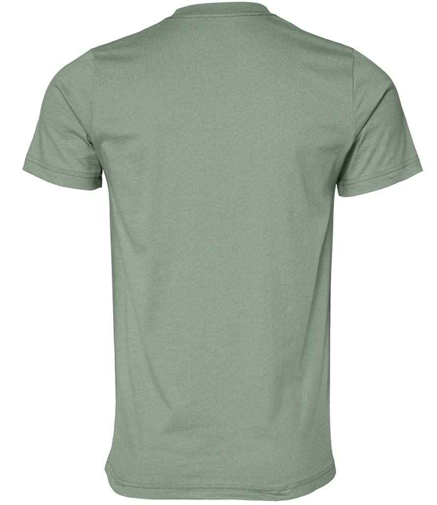 Canvas Unisex Crew Neck T-Shirt Sage Green