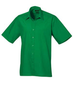 Premier Short Sleeve Poplin Shirt Emerald