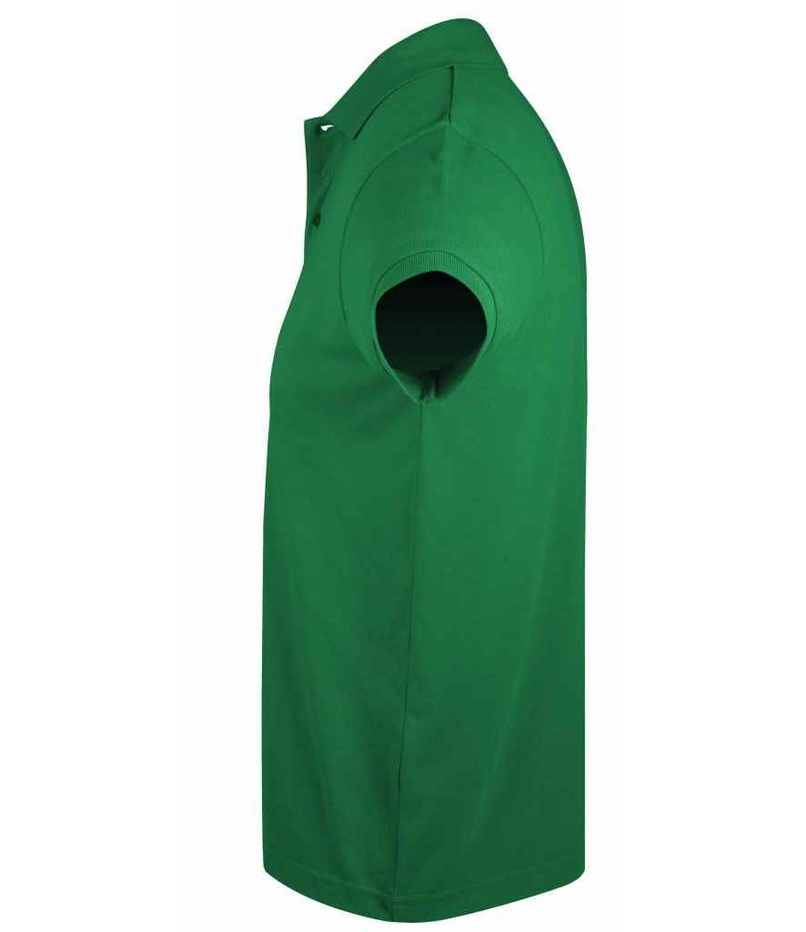 SOL'S Prime Poly/Cotton Piqué Polo Shirt Kelly Green