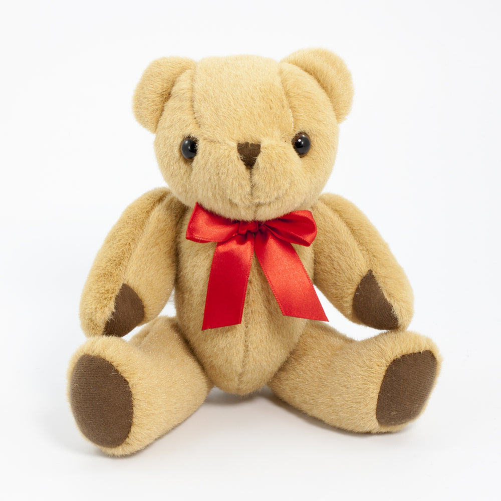 Coloured Hoodie Bear 25cm Honey Jointed Bear