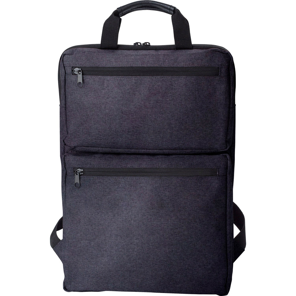 Branded Flasks Polycanvas backpack