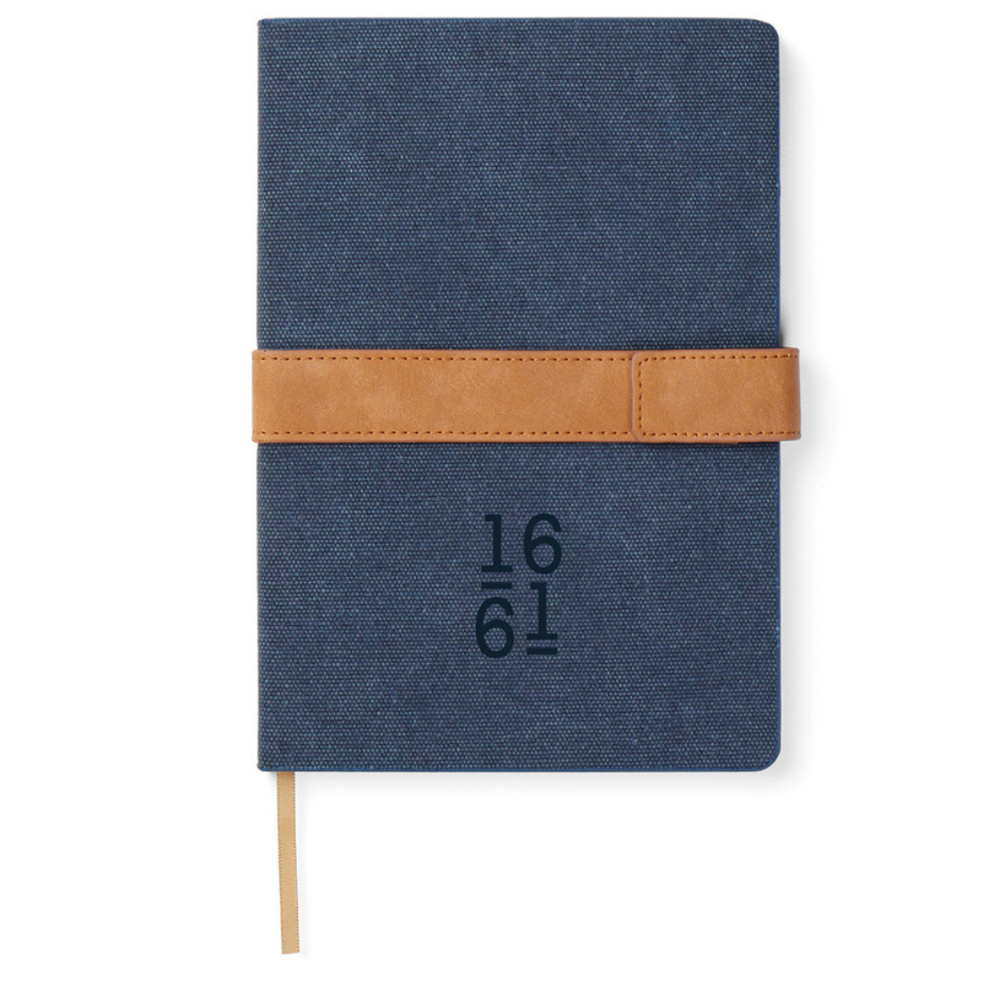 Vinga Bosler Recycled Paper Notebook Black