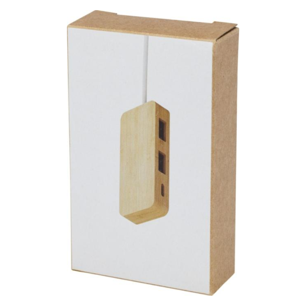 Tapas bamboo USB hub