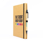 A5 Eco Notebook & Hale Card Pen Set Black