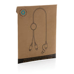 Branded Ohio RCS certified recycled plastic 6-in-1 cable