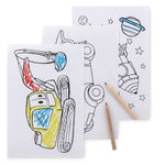 Branded Colouring set with 6 pencils