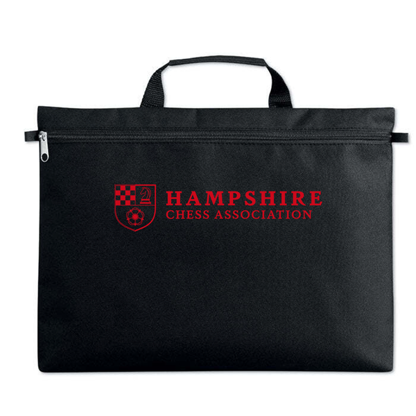 Branded 600D polyester document bag