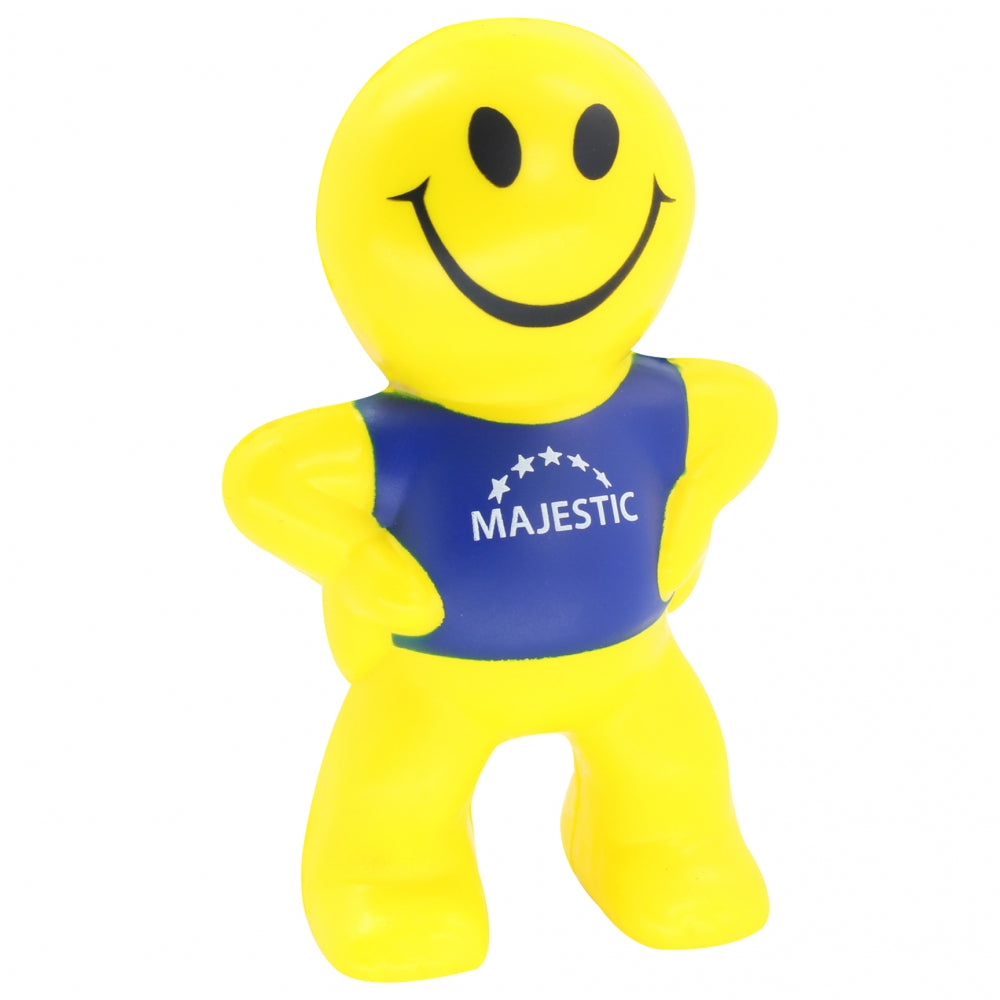 Stress Smiley Character