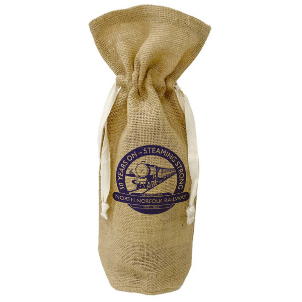 Branded Jute Bottle Pouch