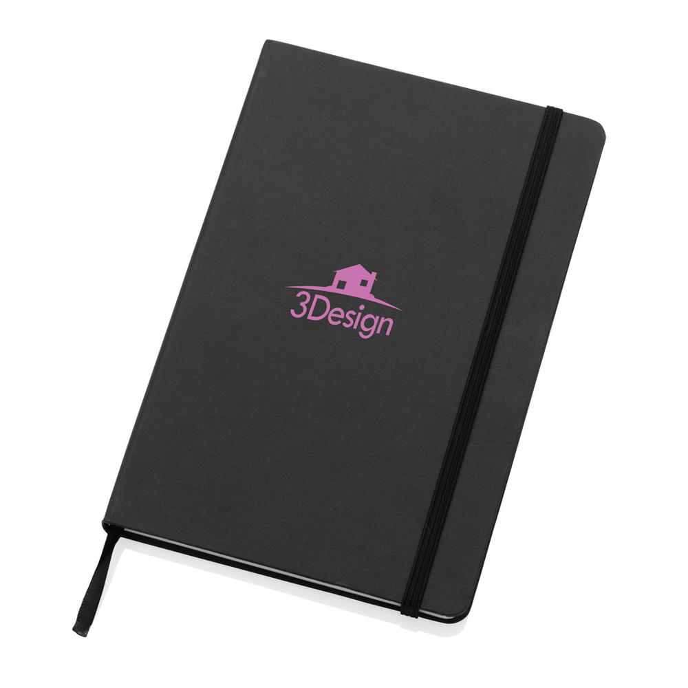 Branded Craftstone A5 recycled kraft and stonepaper notebook