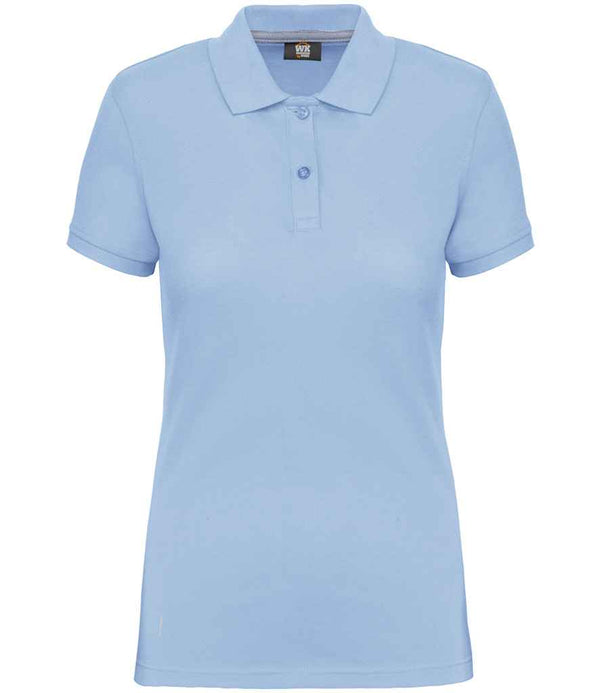WK Designed to Work Ladies Anti-Bacterial Piqué Polo Shirt