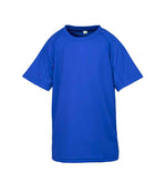 Spiro Kids Impact Performance Aircool T-Shirt Royal Blue