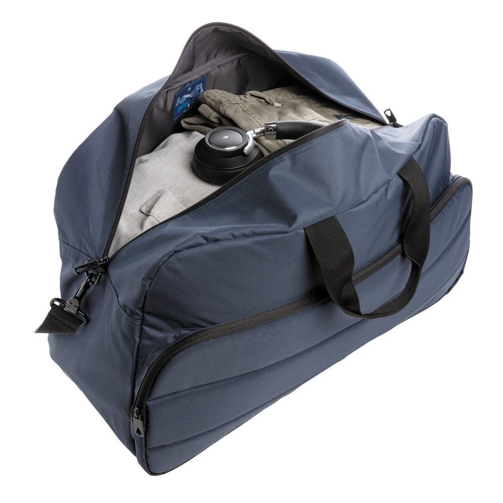 Branded Impact AWARE™ RPET weekend duffel