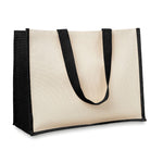 Branded Jute and canvas shopping bag