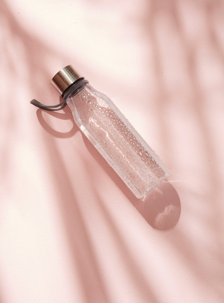 VINGA Lean Tritan Water Bottle Transparent