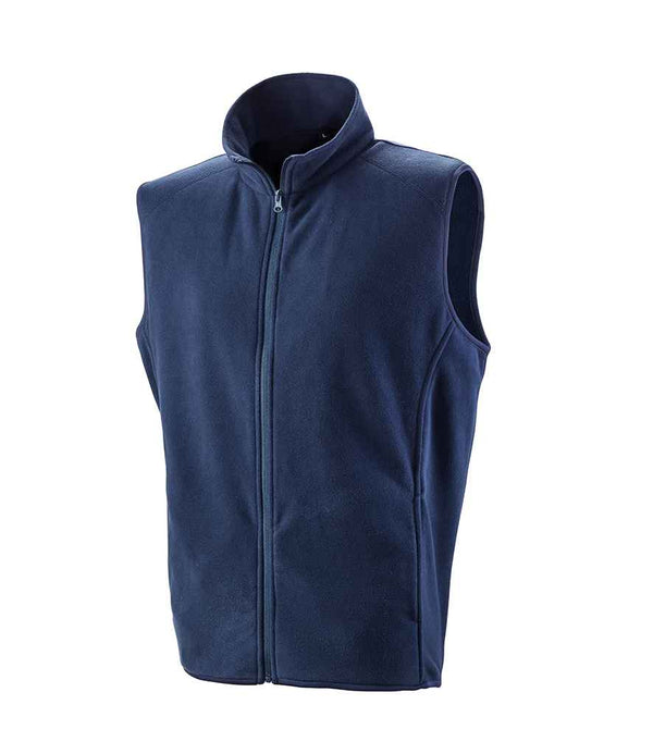 Result Core Micro Fleece Gilet Navy