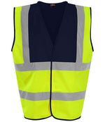 Pro RTX High Visibility Waistcoat Yellow/Navy