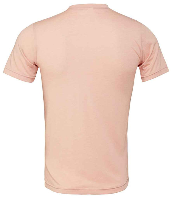 Canvas Unisex Tri-Blend T-Shirt Peach Tri-Blend