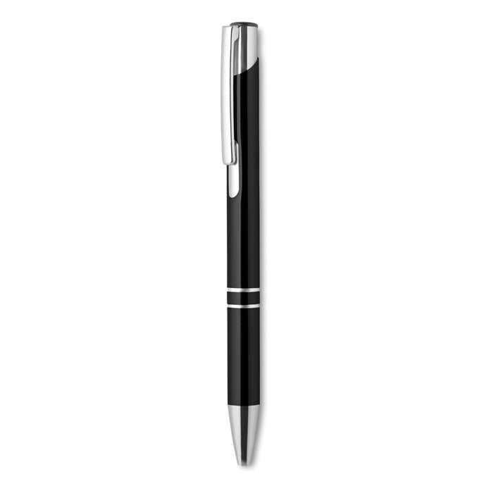 Branded Push button pen with black ink