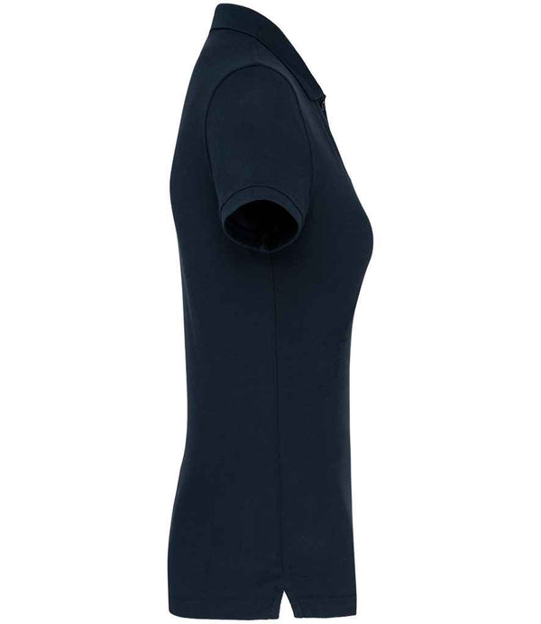 WK Designed to Work Ladies Anti-Bacterial Piqué Polo Shirt Navy