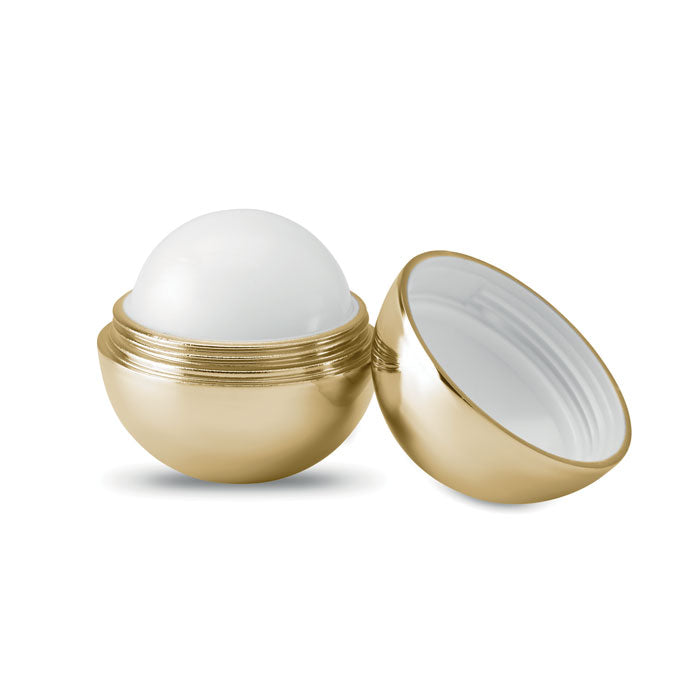 Branded Round lip balm UV finish