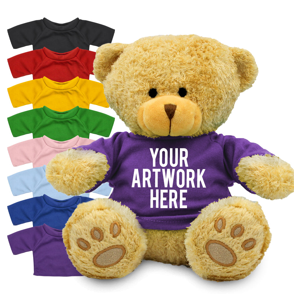 Branded Coloured T-Shirt Bear