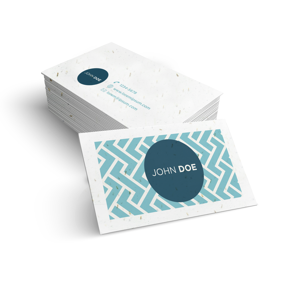 Seeded Paper Business Cards (2PP)