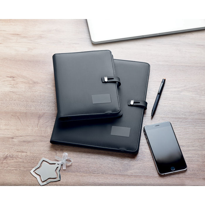 Branded A4 folder w/wireless charger5W