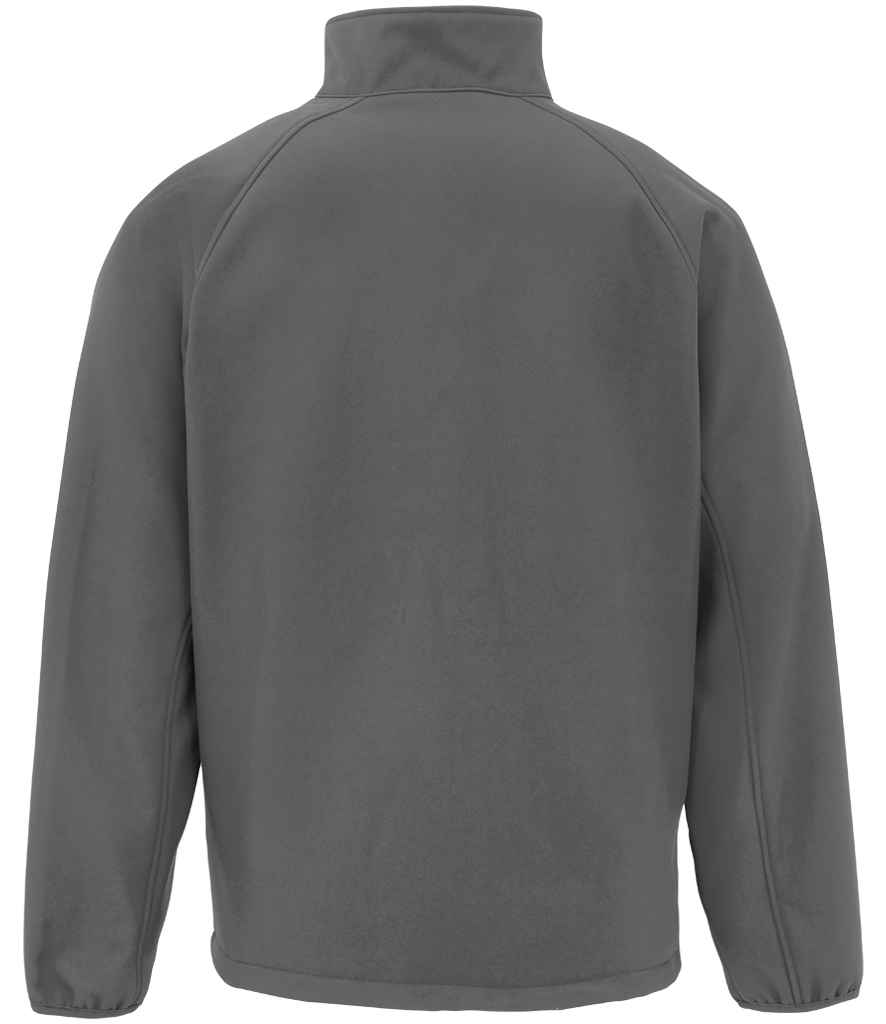 Result Genuine Recycled Kids Two Layer Printable Soft Shell Jacket Grey
