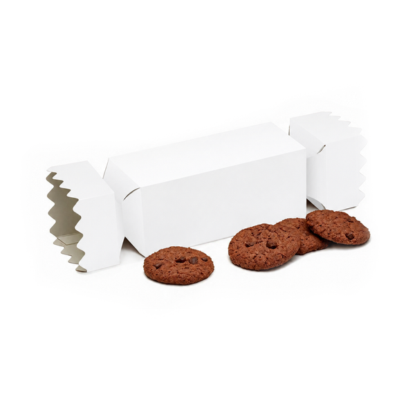 Branded Eco Cracker Box of Belgian Chocolate Cookies