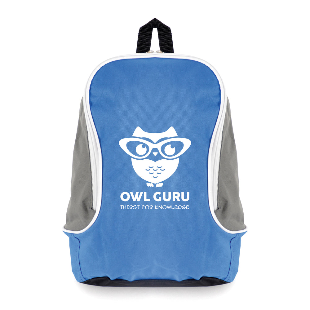 Branded 600D polyester rucksack