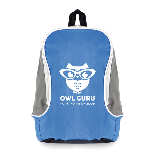 Branded 600D polyester rucksack