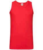 Fruit of the Loom Athletic Vest Red