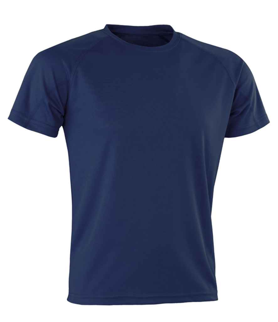 Spiro Impact Performance Aircool T-Shirt Navy