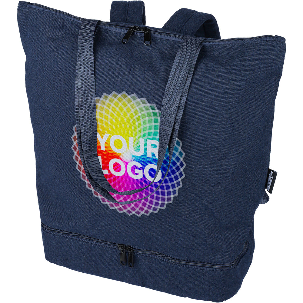 The Osric - Recycled tote backpack (330gsm/9.73oz)