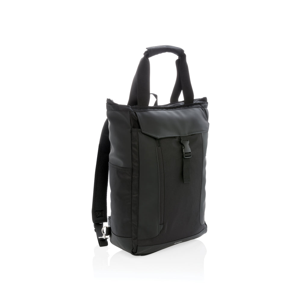 Branded Swiss Peak RFID 15" laptop totepack PVC free
