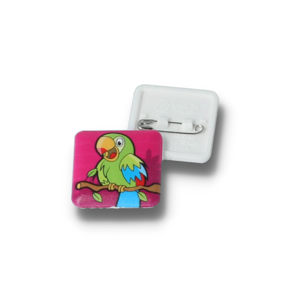 DBASE Badge 25mm Square