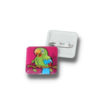 DBASE Badge 25mm Square