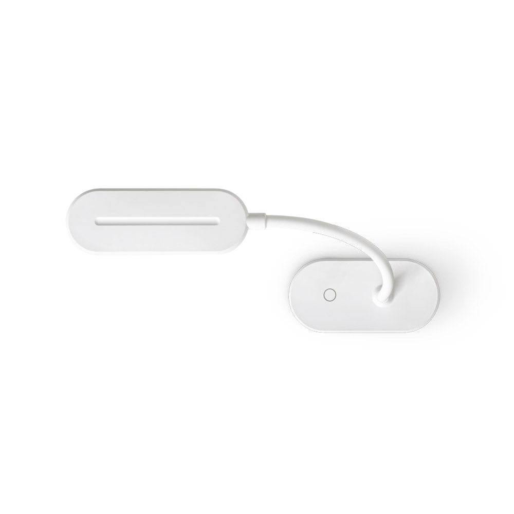 NESBIT II. Portable table lamp in ABS (65% rABS)