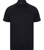 Finden + Hales Performance Piped Polo Shirt Navy/Navy
