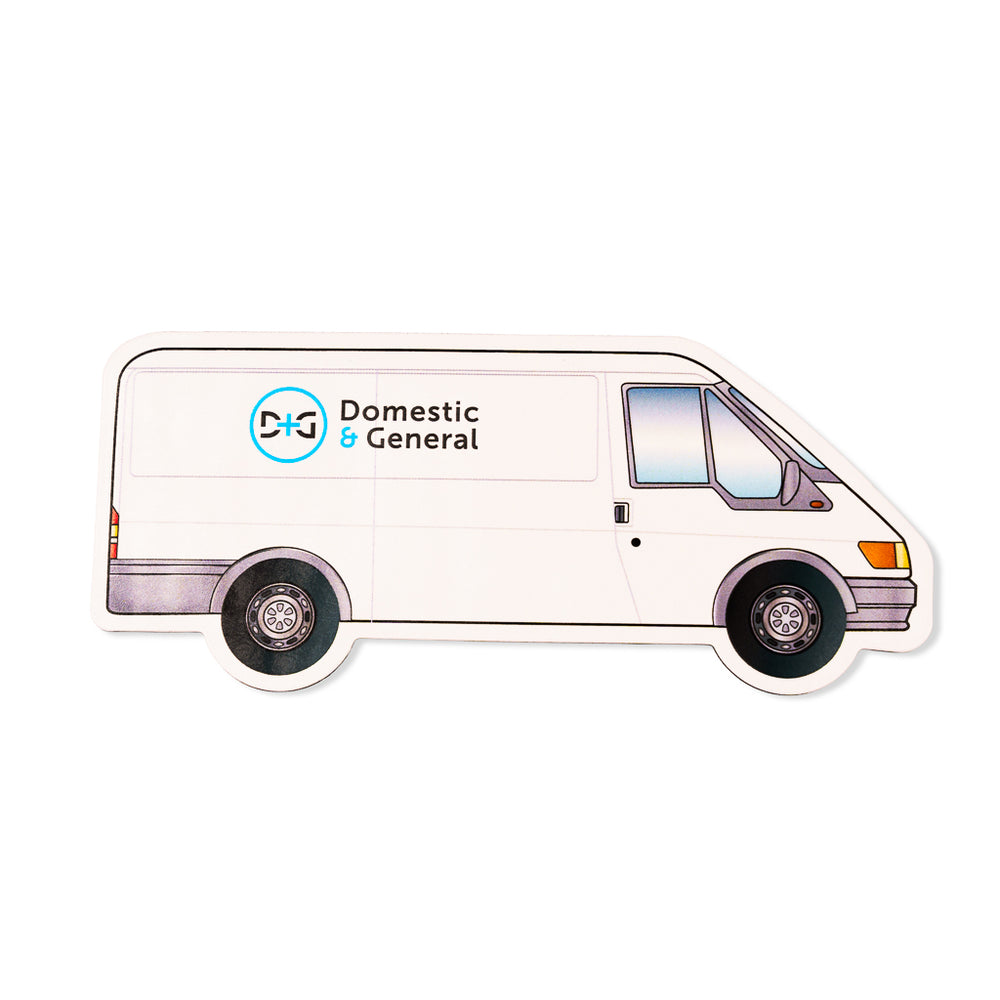 Van Shaped Fridge Magnet