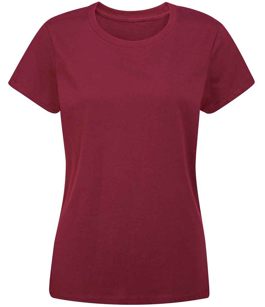 Mantis Ladies Essential T-Shirt Burgundy